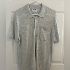 Men’s button down polo